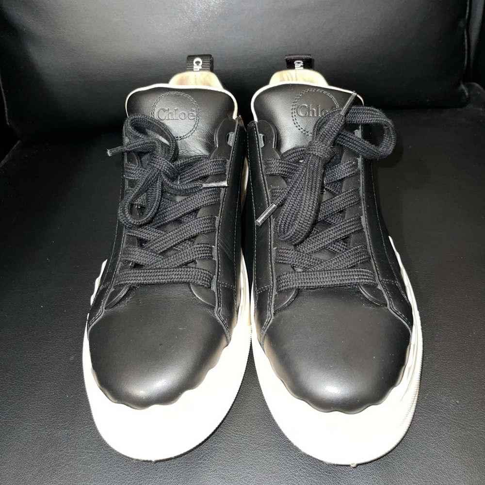 Chloe Lauren Low-Top Leather